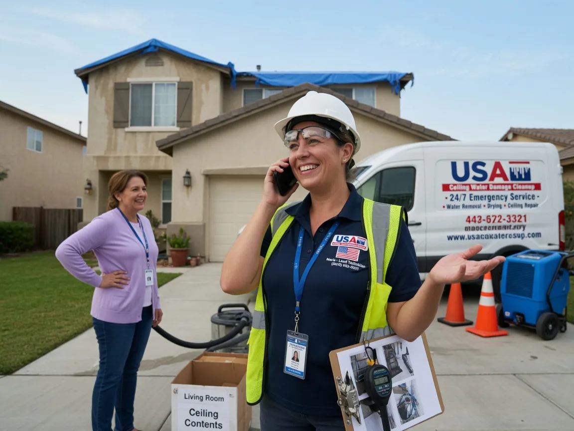 Ceiling Water Damage Restoration Olive, MT FAQs